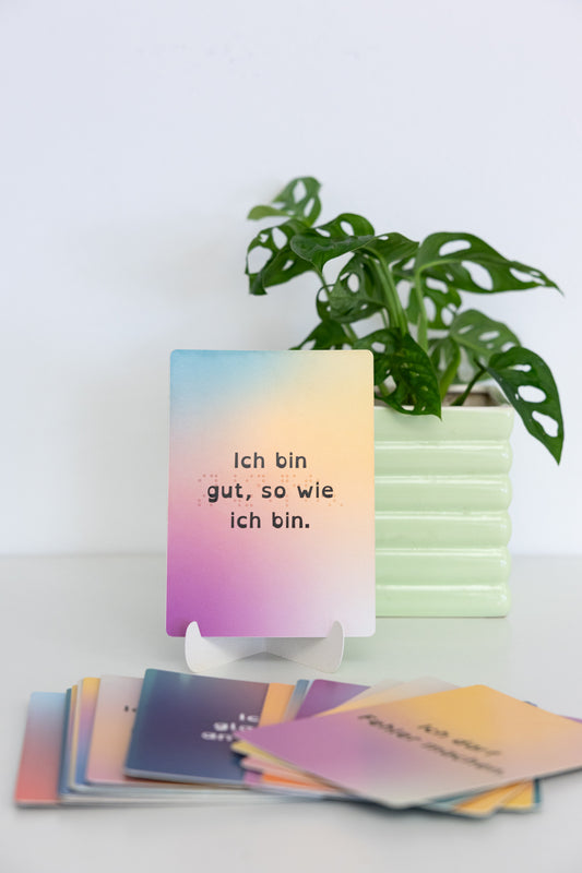 Affirmationskarten - einzeln oder im Set (DIN A6)