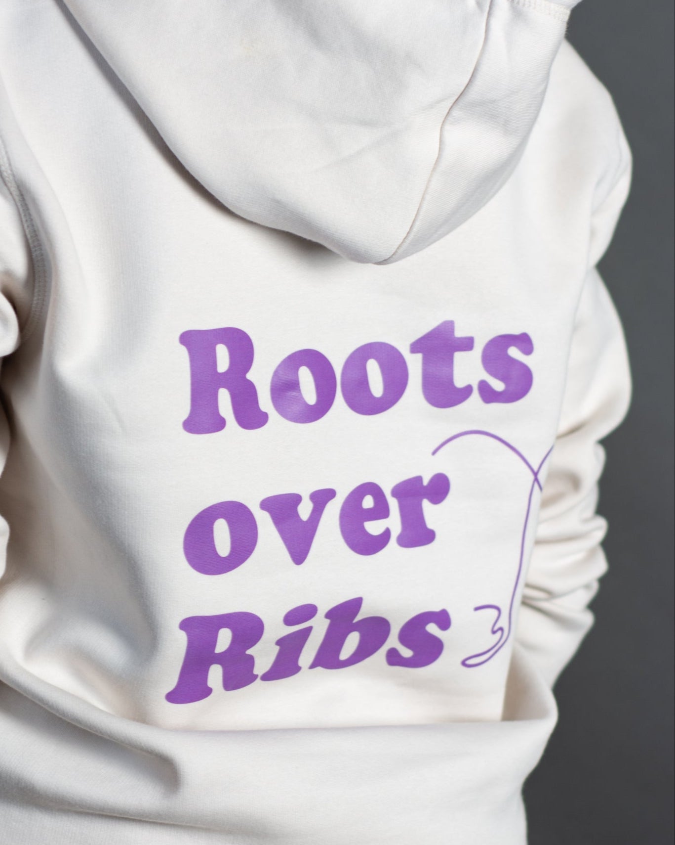 Hoodie "Roots over Ribs" unisex