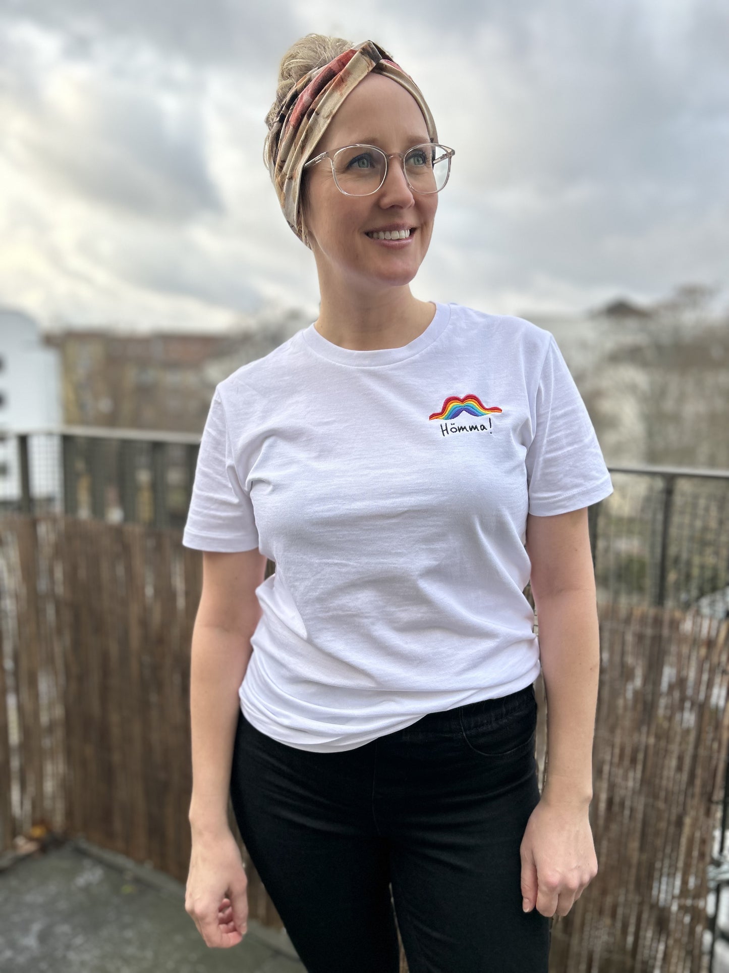 Hömma Shirt unisex weiß