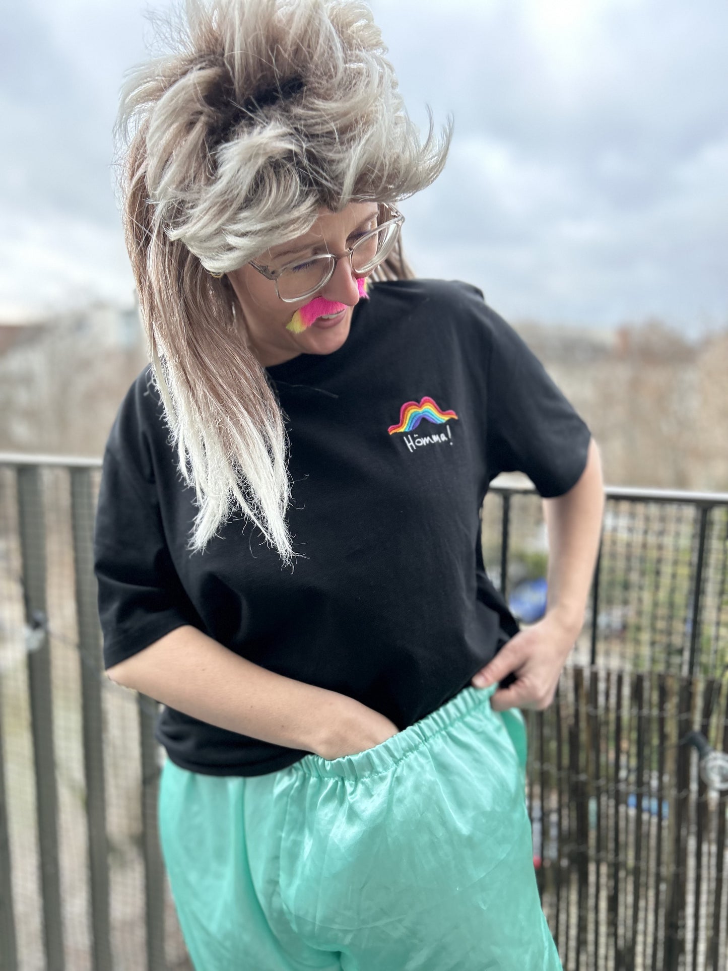 Hömma Shirt unisex schwarz