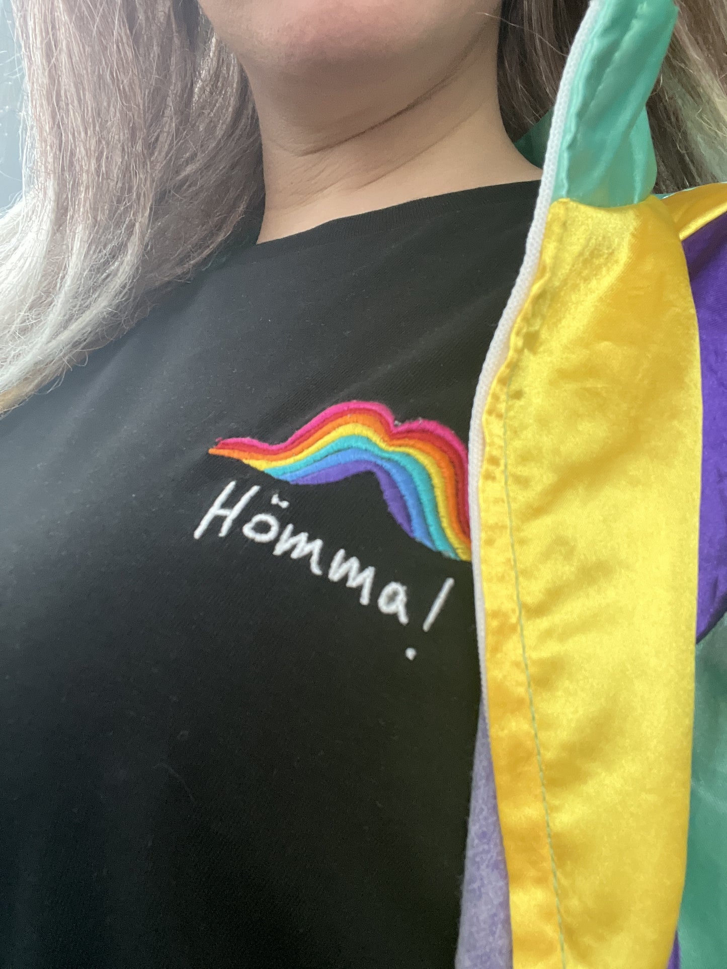 Hömma Shirt tailliert schwarz