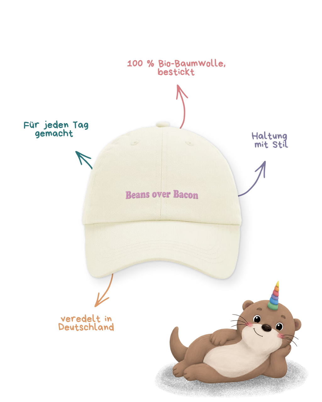 Cap "beans over bacon" nature