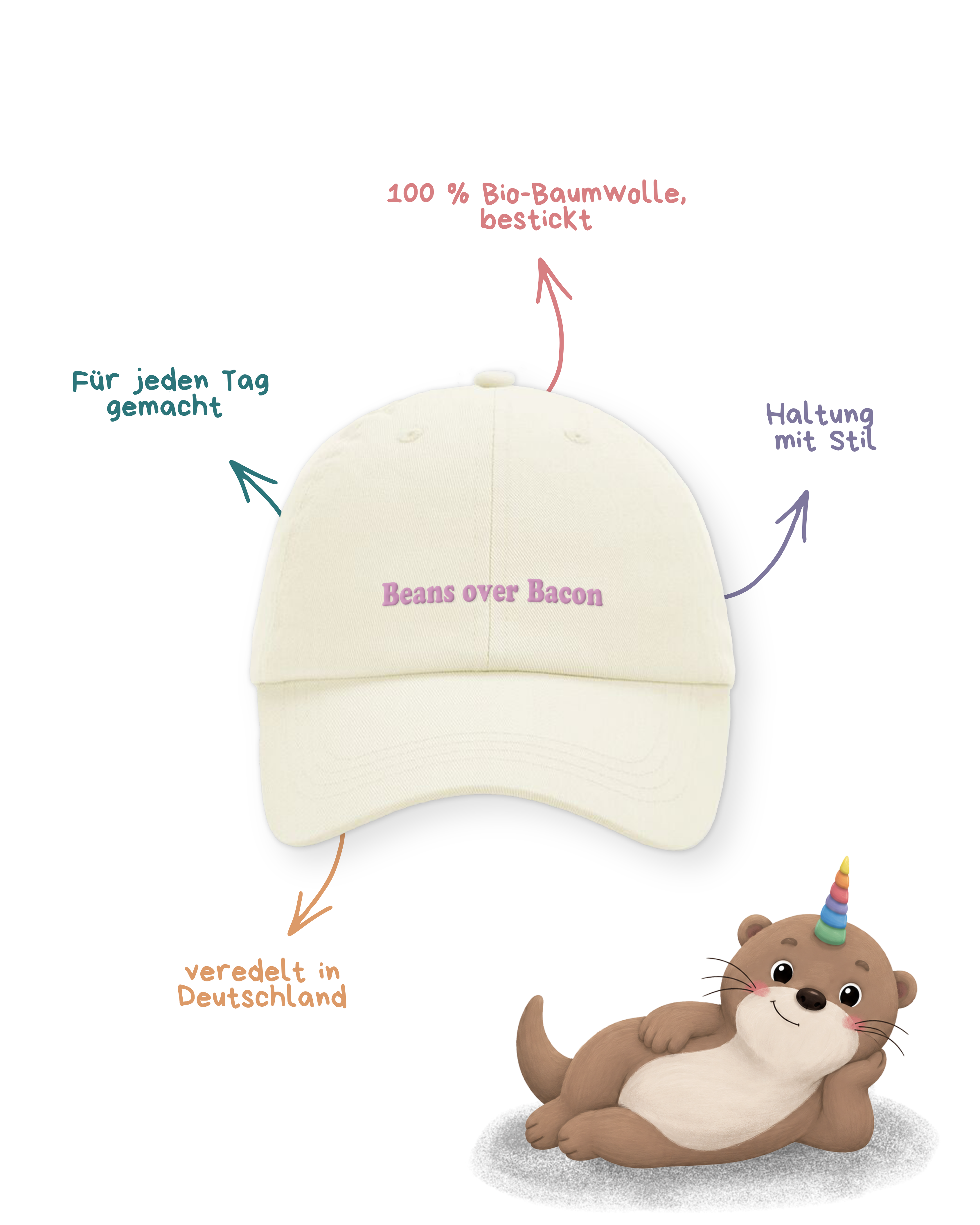 Cap "beans over bacon" nature