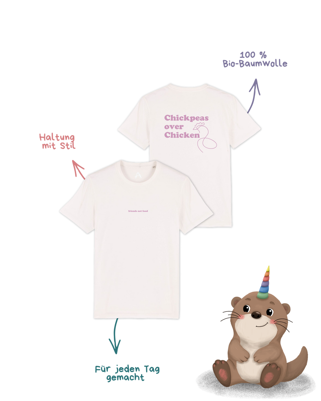 Shirt "Chickpeas over Chicken"