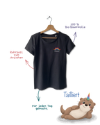 Hömma Shirt tailliert schwarz