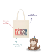 Baumwolltasche "Hömma" Farbverlauf