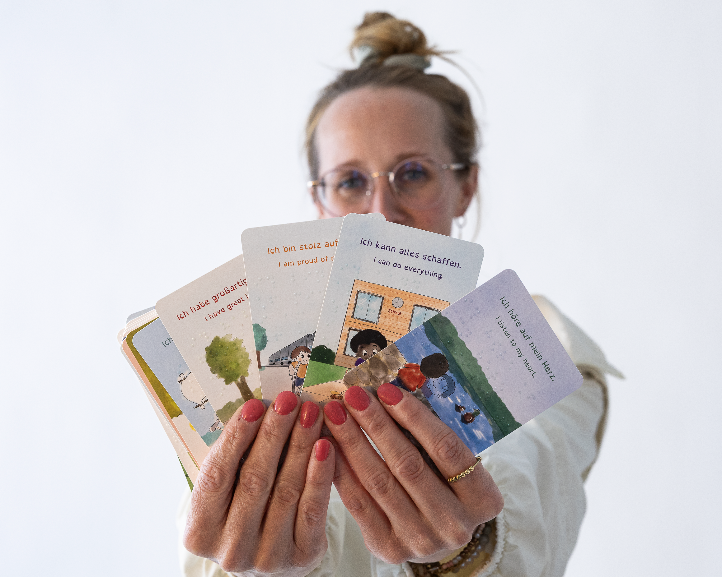 Affirmationskartenset für Kinder (DIN A7)