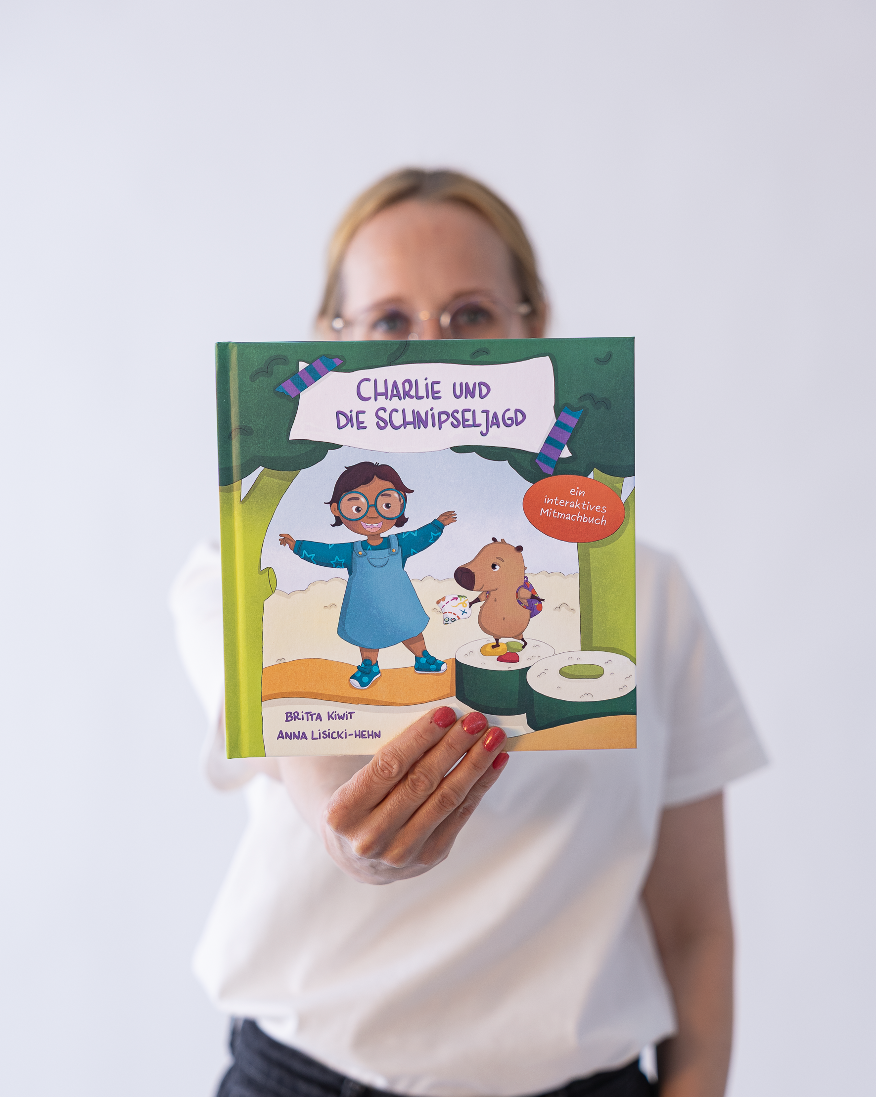 "Charlie und die Schnipseljagd - ein interaktives Mitmachbuch"
