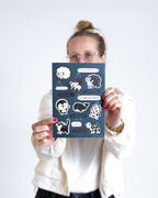 Affirmation-Stickerbogen "Tiere"