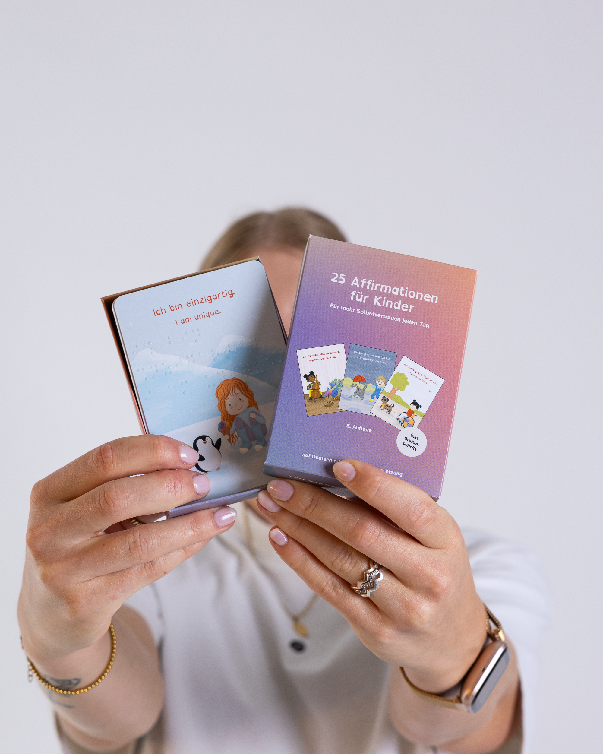 Affirmationskartenset für Kinder (DIN A7)