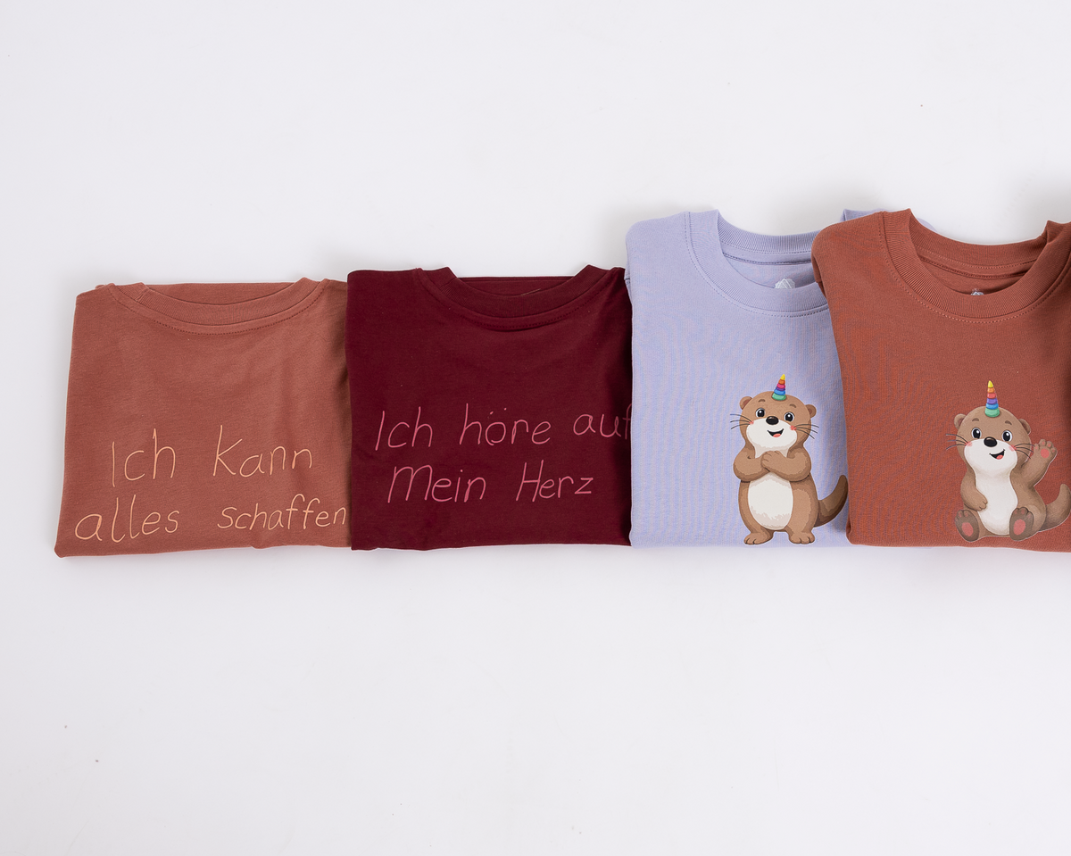 Kinder Shirt "Ich höre auf mein Herz"