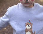 Kinder Sweater "Ich höre auf mein Herz"