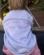 Kinder Sweater "Ich höre auf mein Herz"