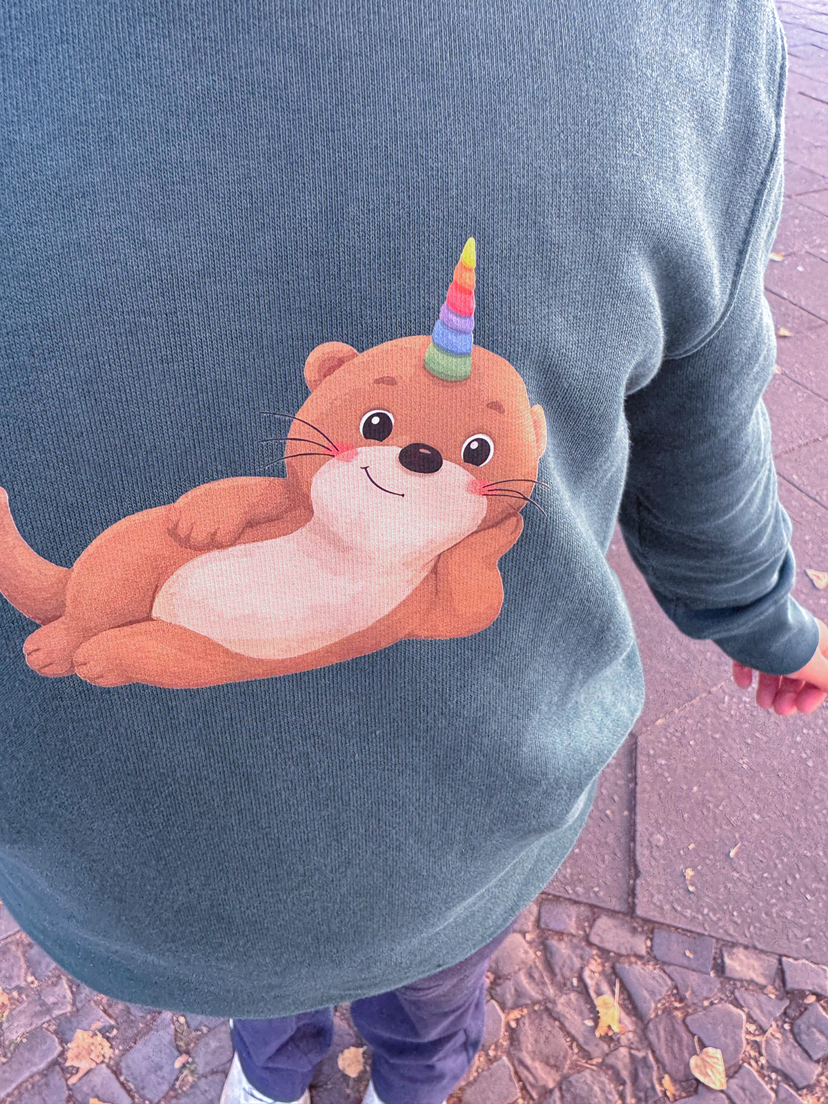 Kinder Sweater "Ich glaube an mich"