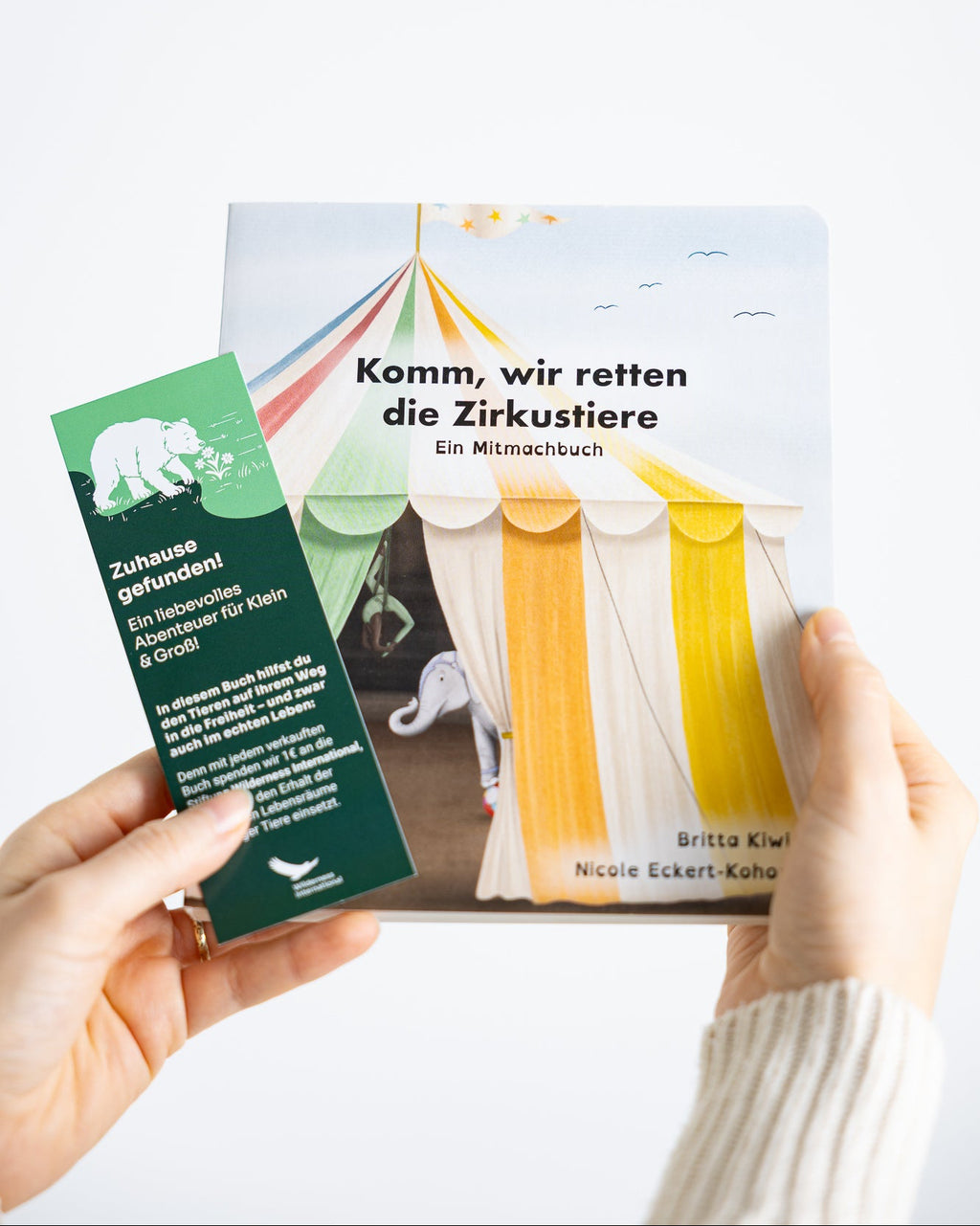 "Komm, wir retten die Zirkustiere" - ein Mitmachbuch