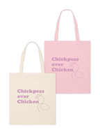 Baumwolltasche "Chickpeas over Chicken"