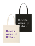 Baumwolltasche "Roots over Ribs"