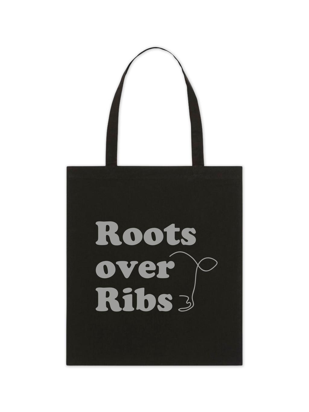 Baumwolltasche "Roots over Ribs"