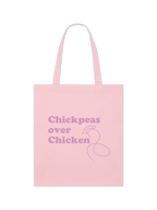 Baumwolltasche "Chickpeas over Chicken"