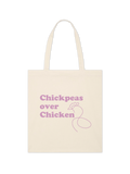 Baumwolltasche "Chickpeas over Chicken"