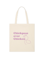 Baumwolltasche "Chickpeas over Chicken"