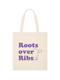 Baumwolltasche "Roots over Ribs"