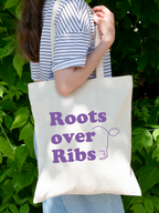 Baumwolltasche "Roots over Ribs"
