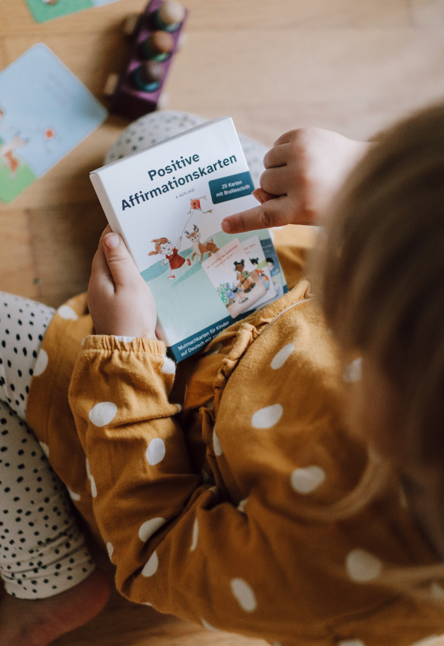 Affirmationskartenset für Kinder (DIN A7)