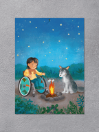 Posterset DIN A3 mit Nachtleuchtfarbe