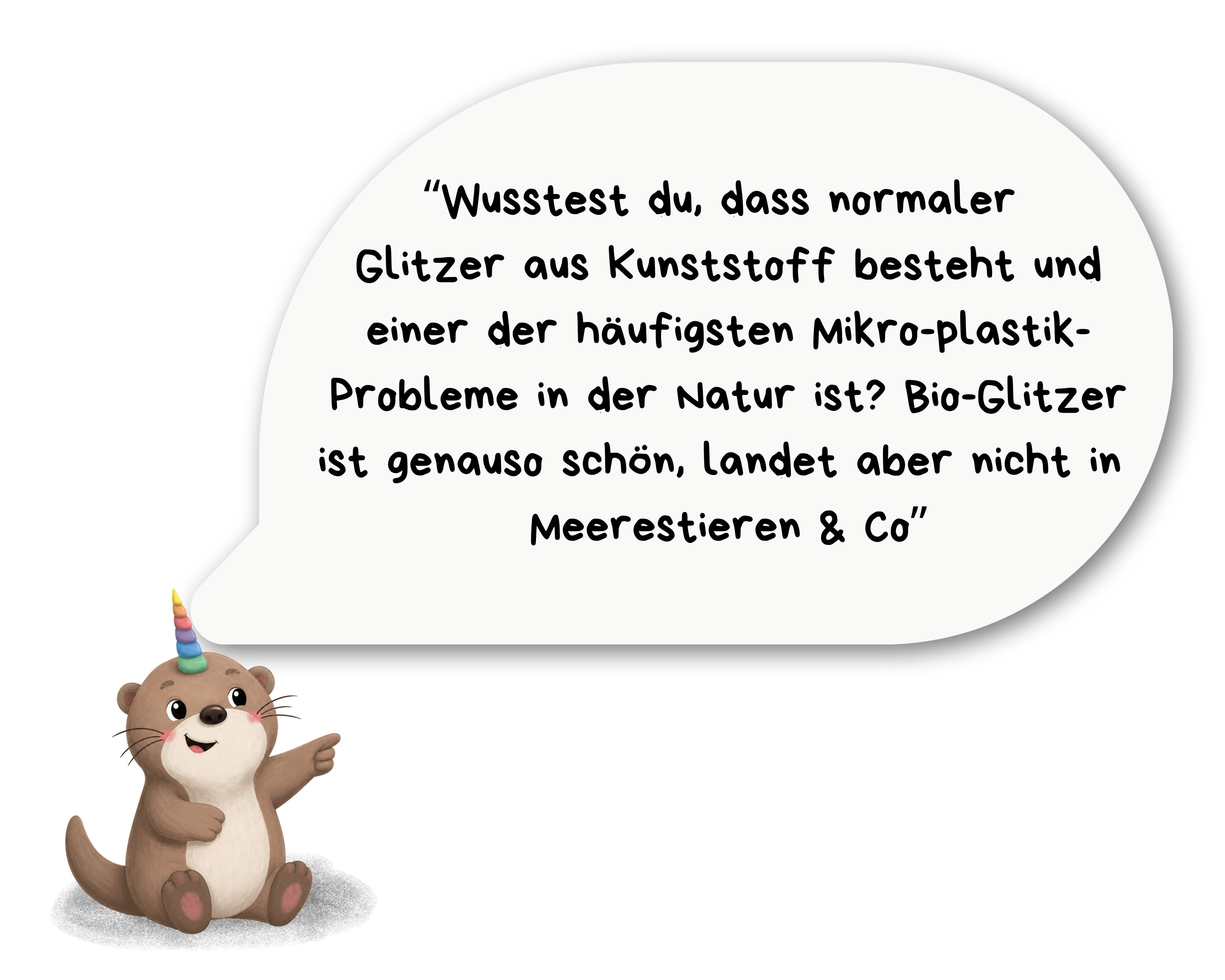 Poster DIN A3 mit Bio-Glitzereffekt "Flugstunde"