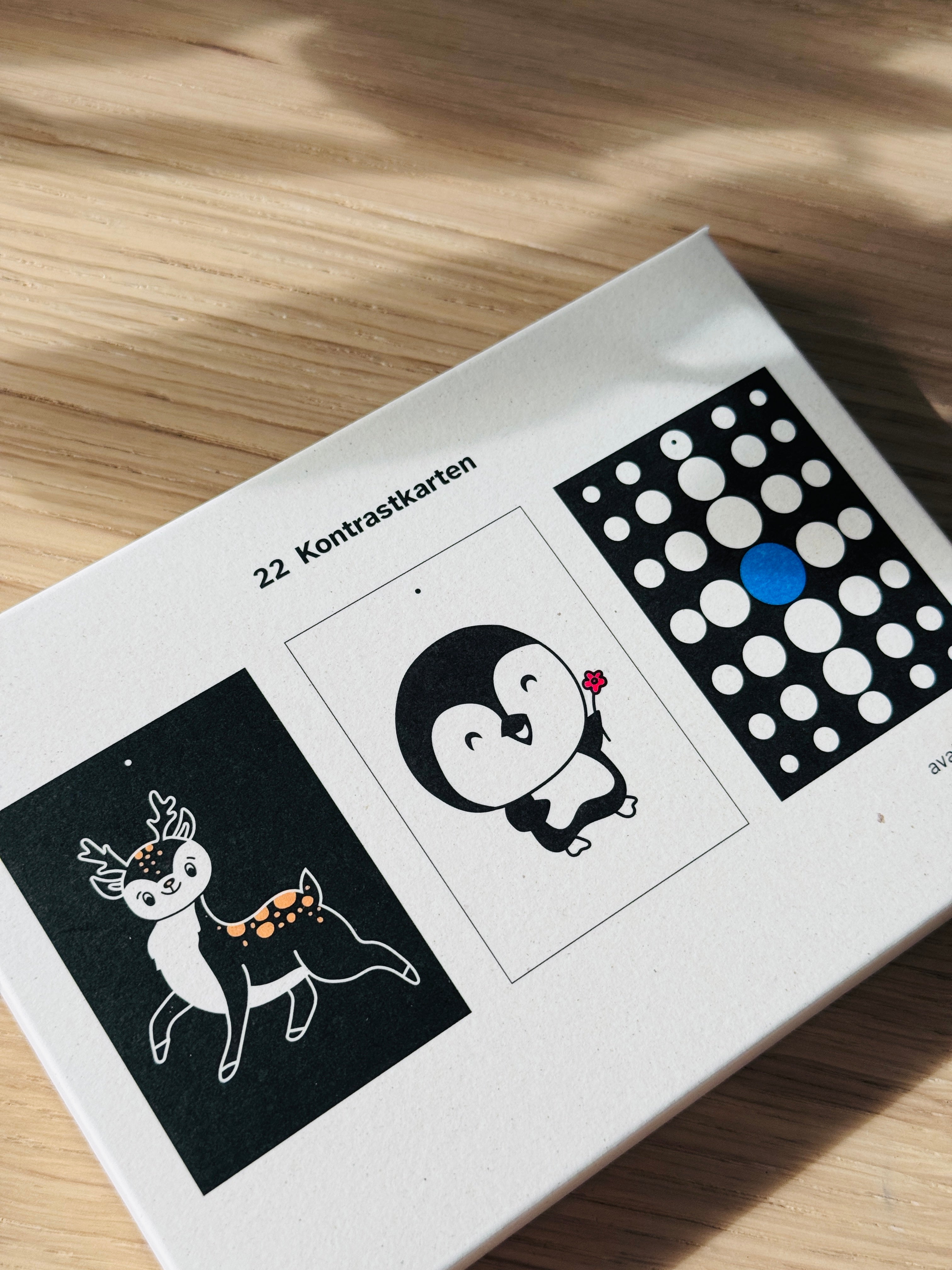 Kontrastkartenset große Auflage (22 Karten)