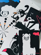 Kontrastkartenset große Auflage (22 Karten)