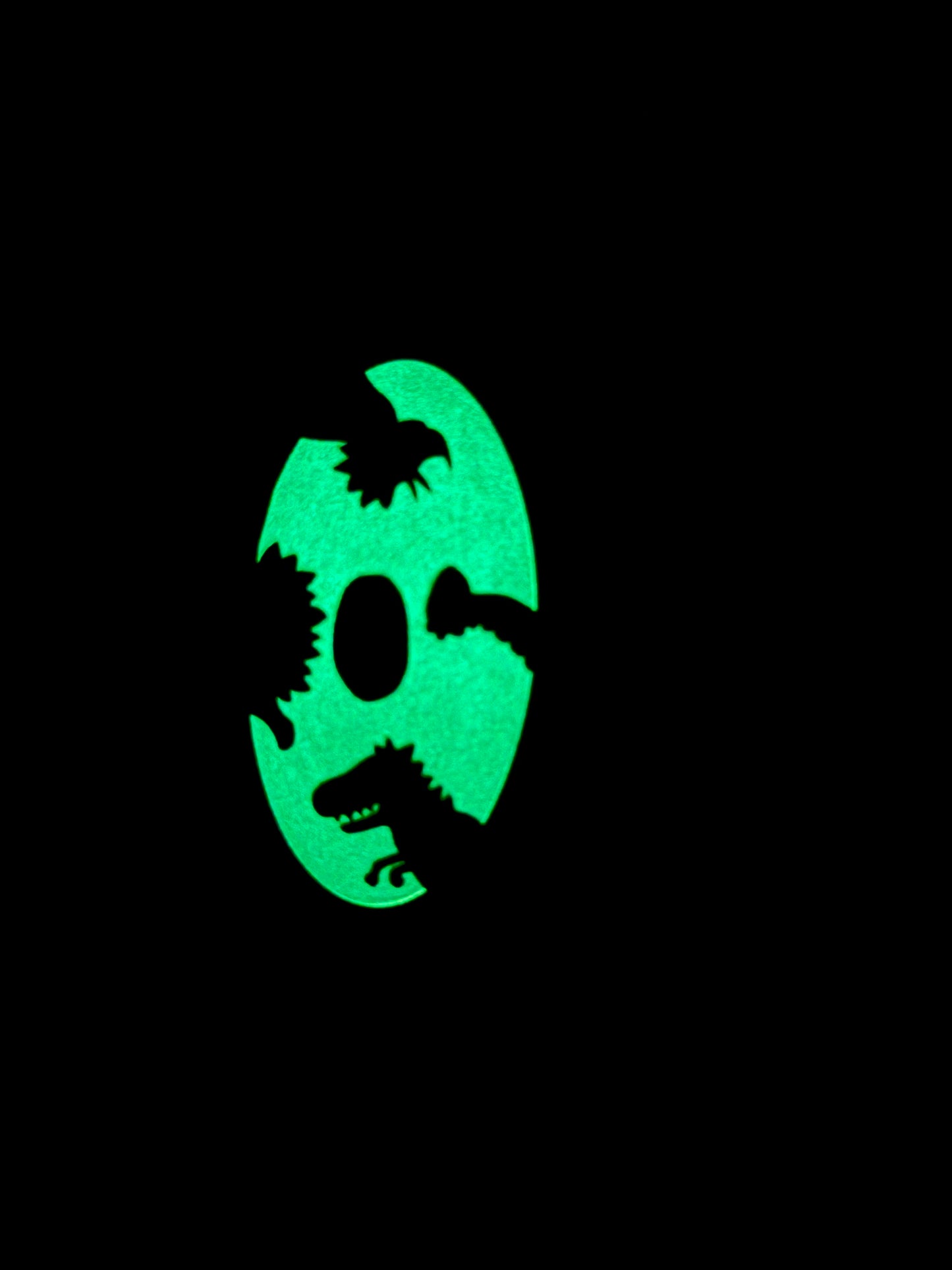 Poster DIN A3 mit Nachtleuchtfarbe "Lagerfeuer"