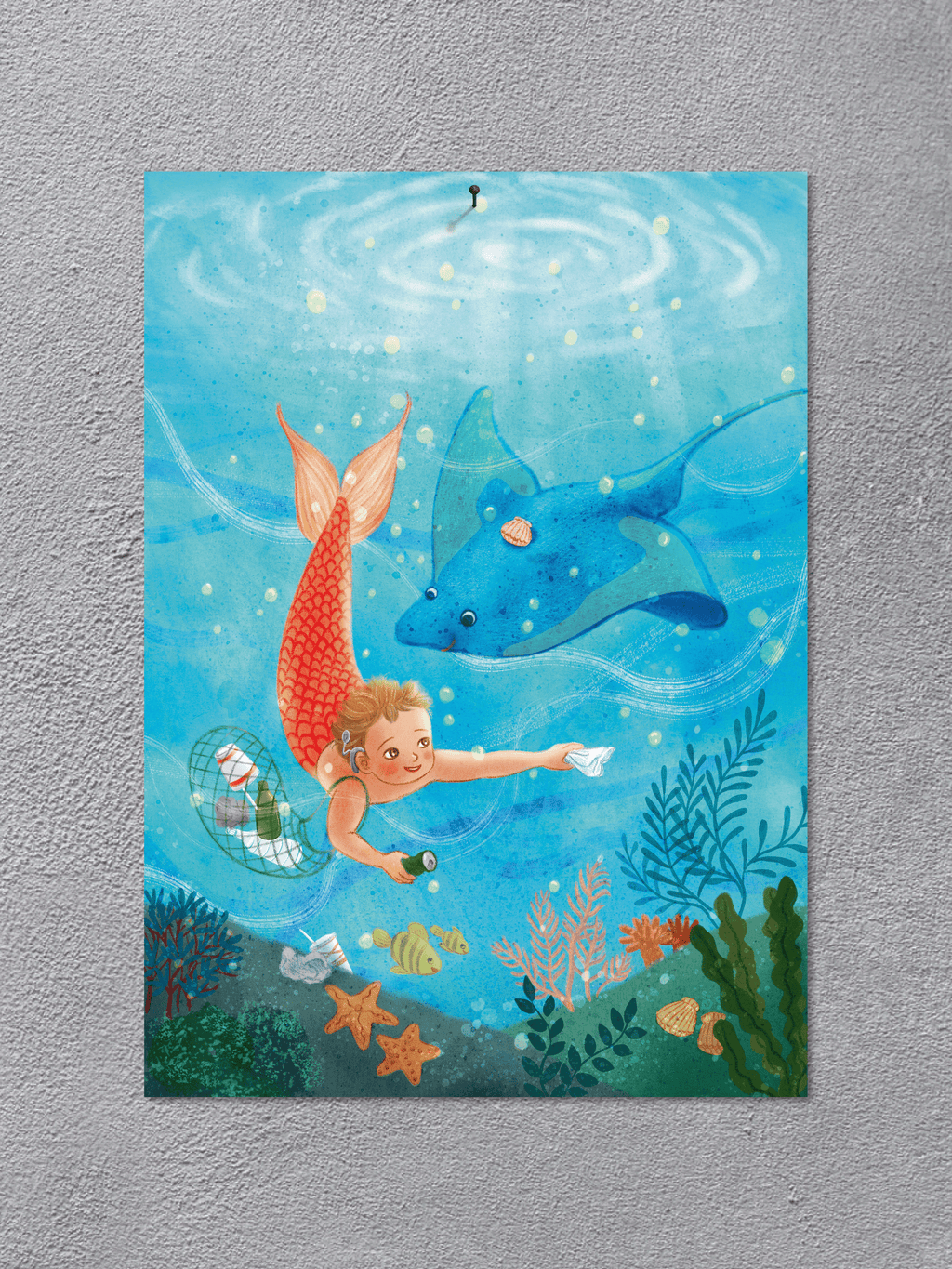Posterset DIN A3 mit Nachtleuchtfarbe