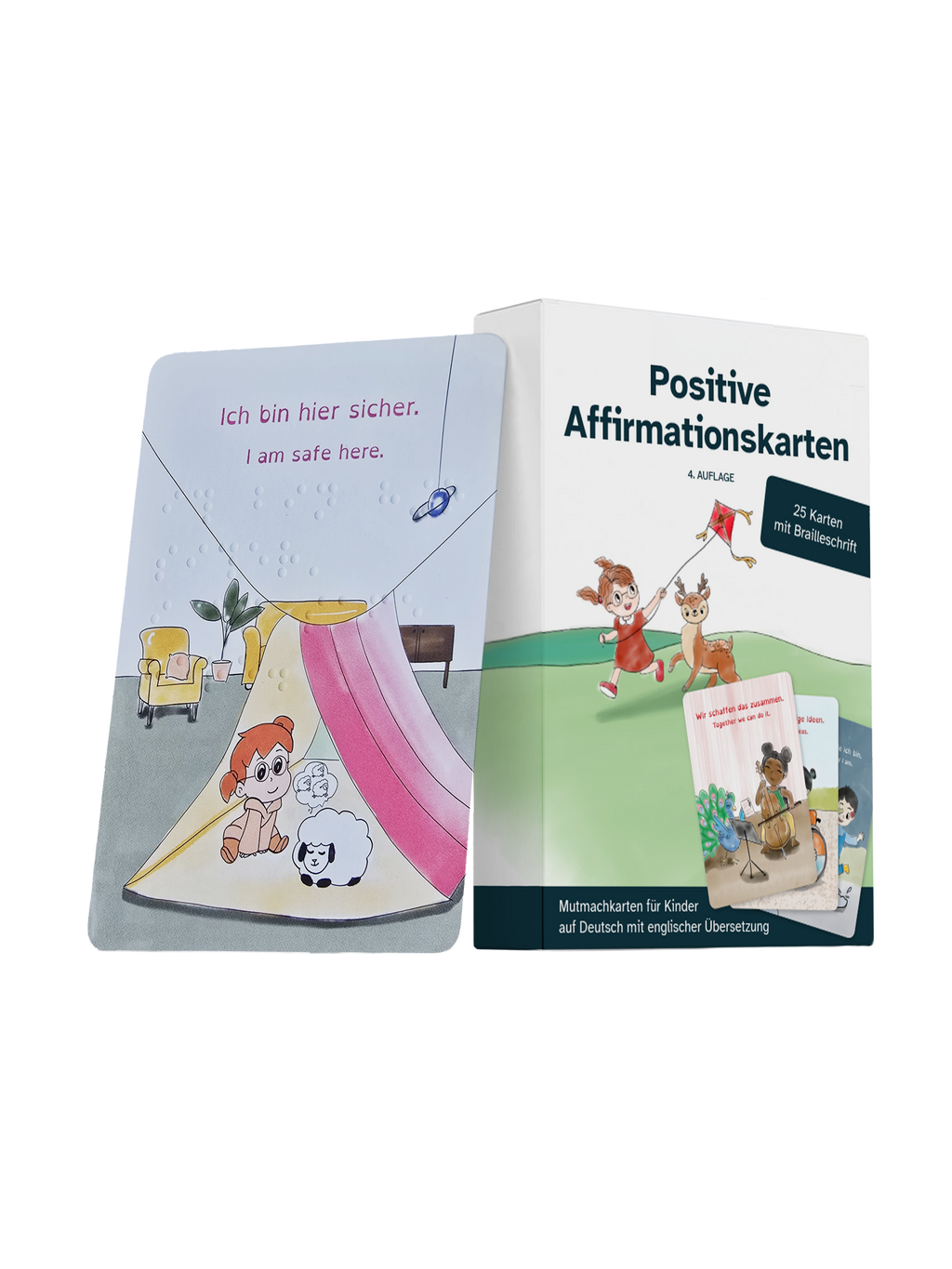 Affirmationskartenset für Kinder (DIN A7)