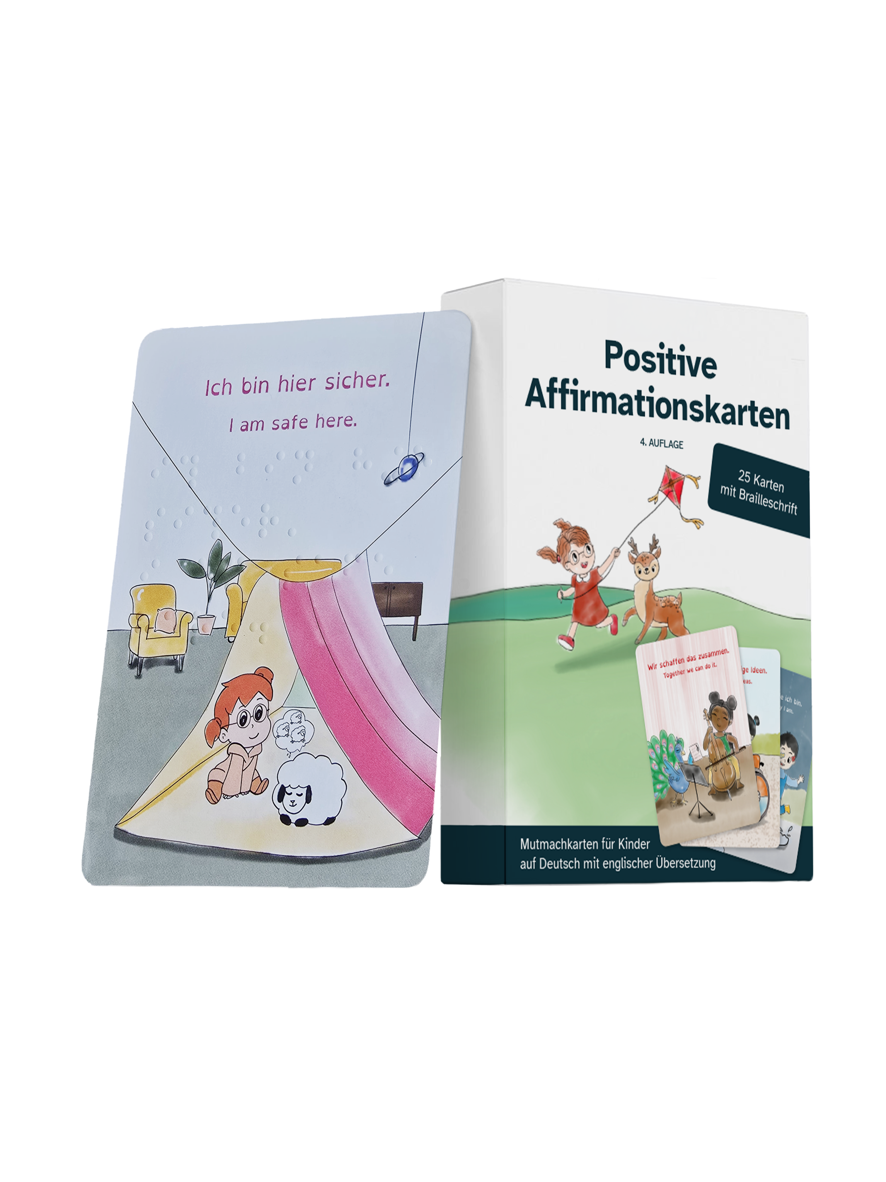 Affirmationskartenset für Kinder (DIN A7)