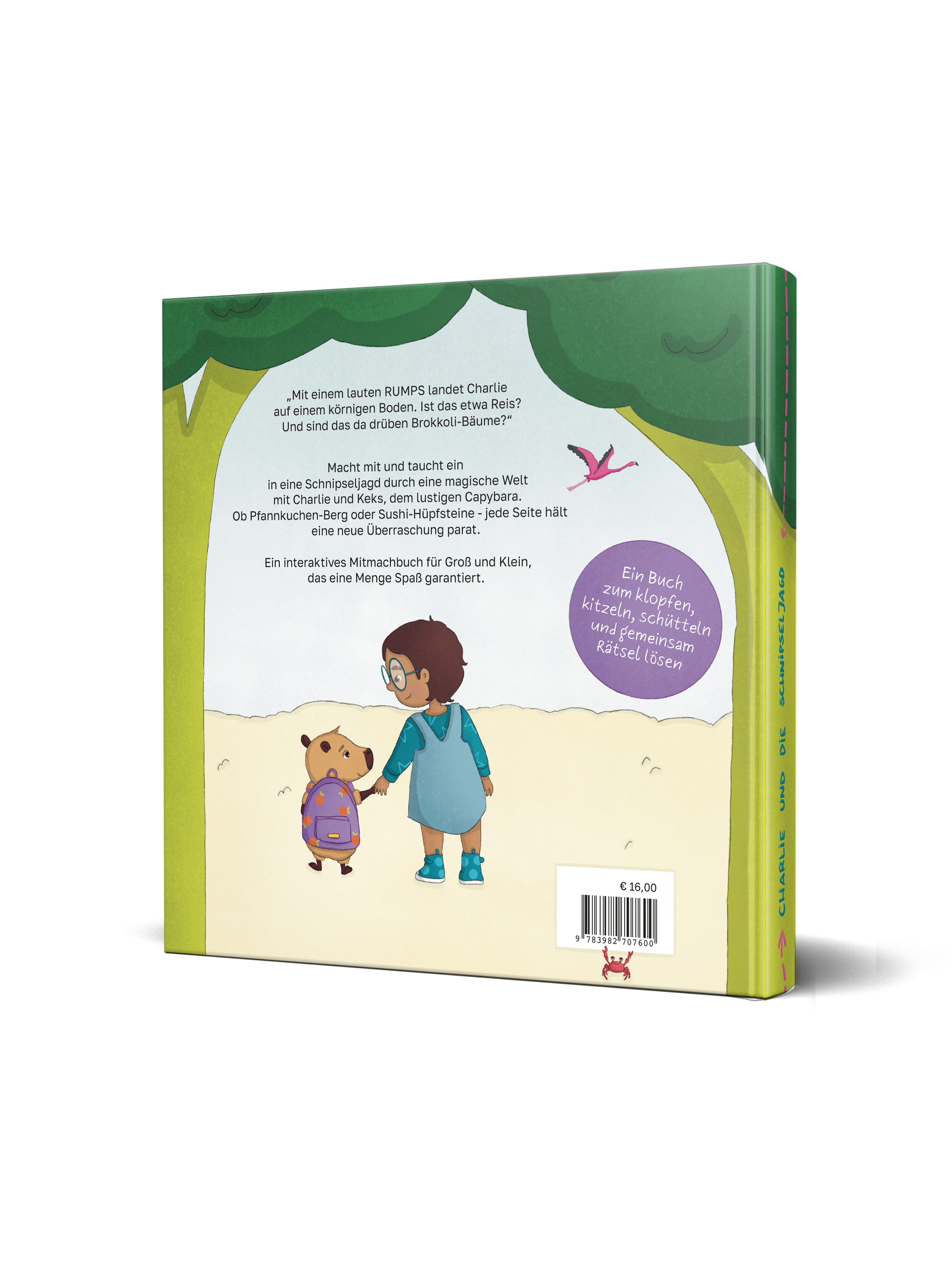 "Charlie und die Schnipseljagd - ein interaktives Mitmachbuch"