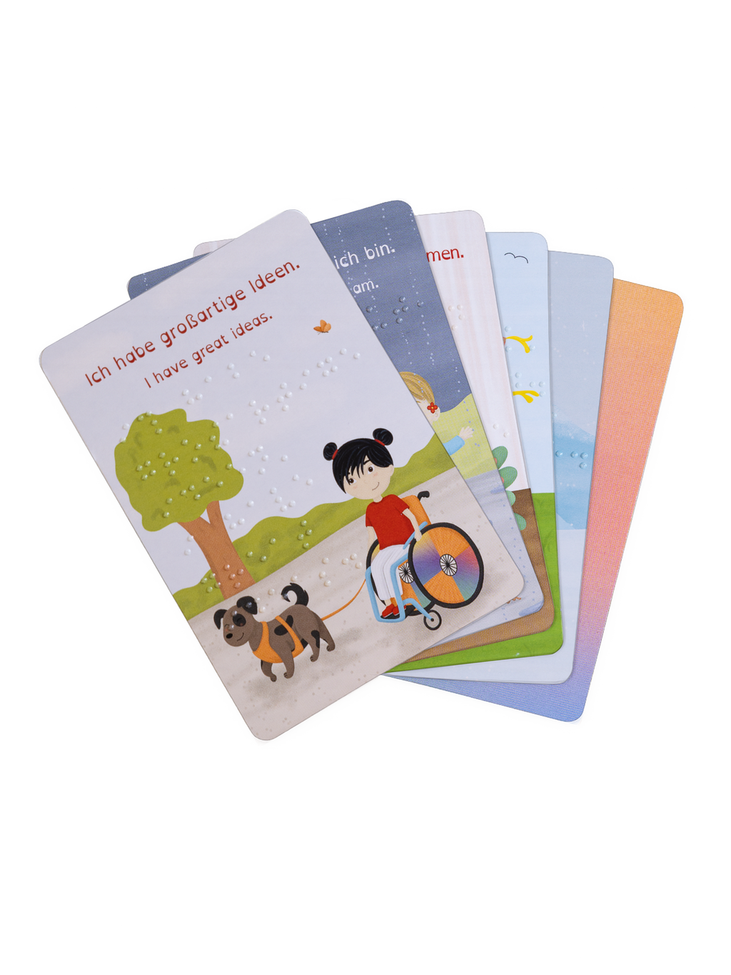 Affirmationskartenset für Kinder (DIN A7)
