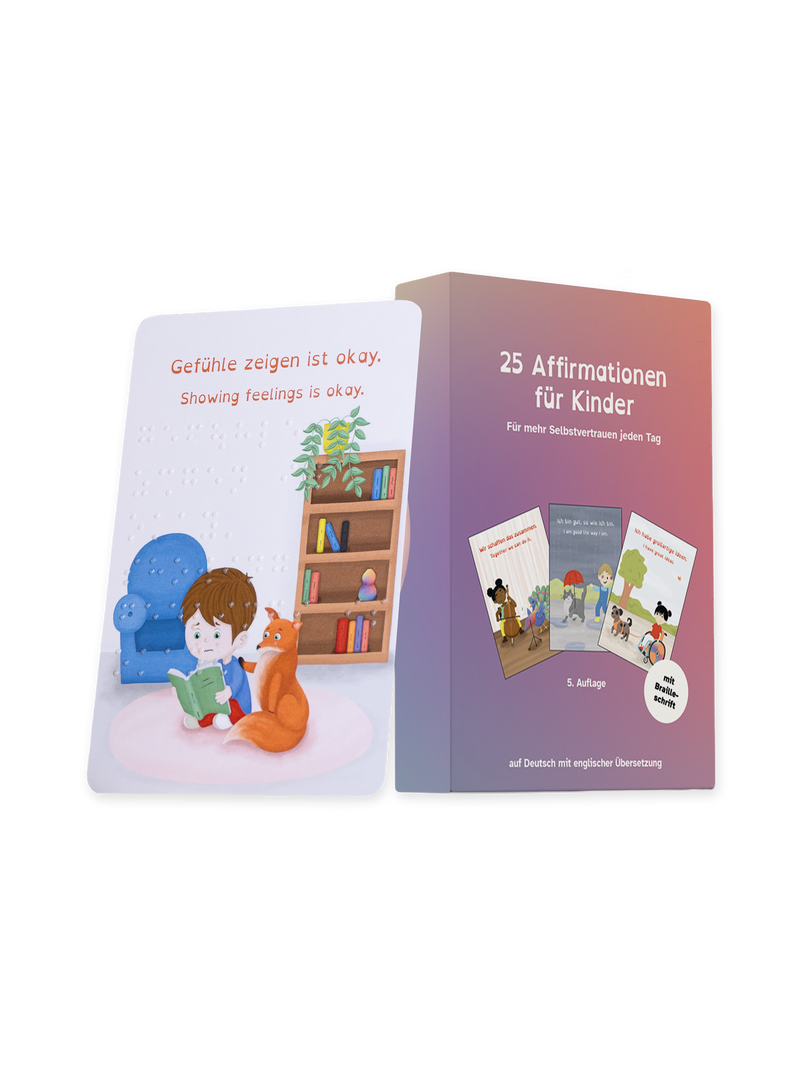 Affirmationskartenset für Kinder