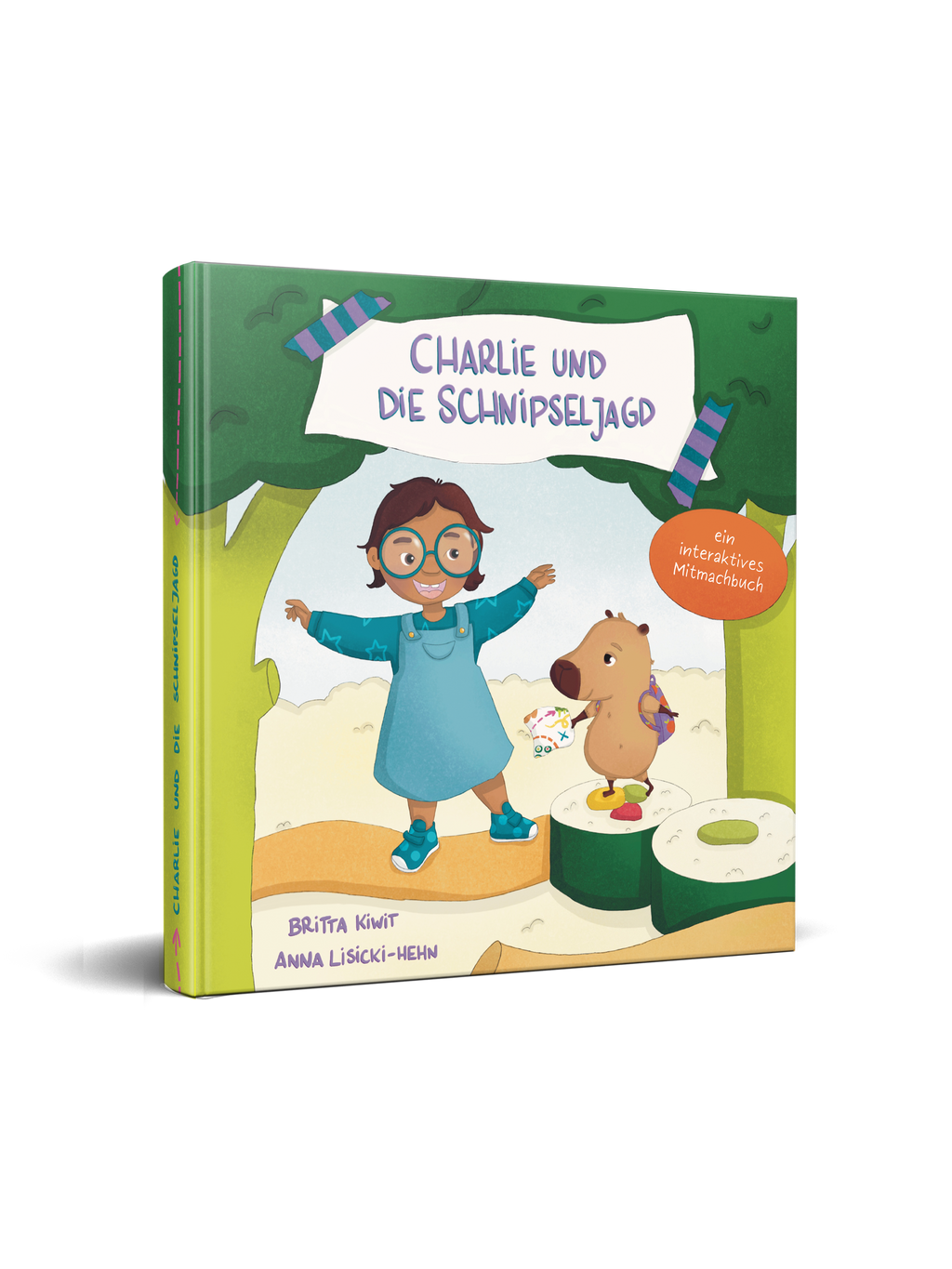 "Charlie und die Schnipseljagd - ein interaktives Mitmachbuch"