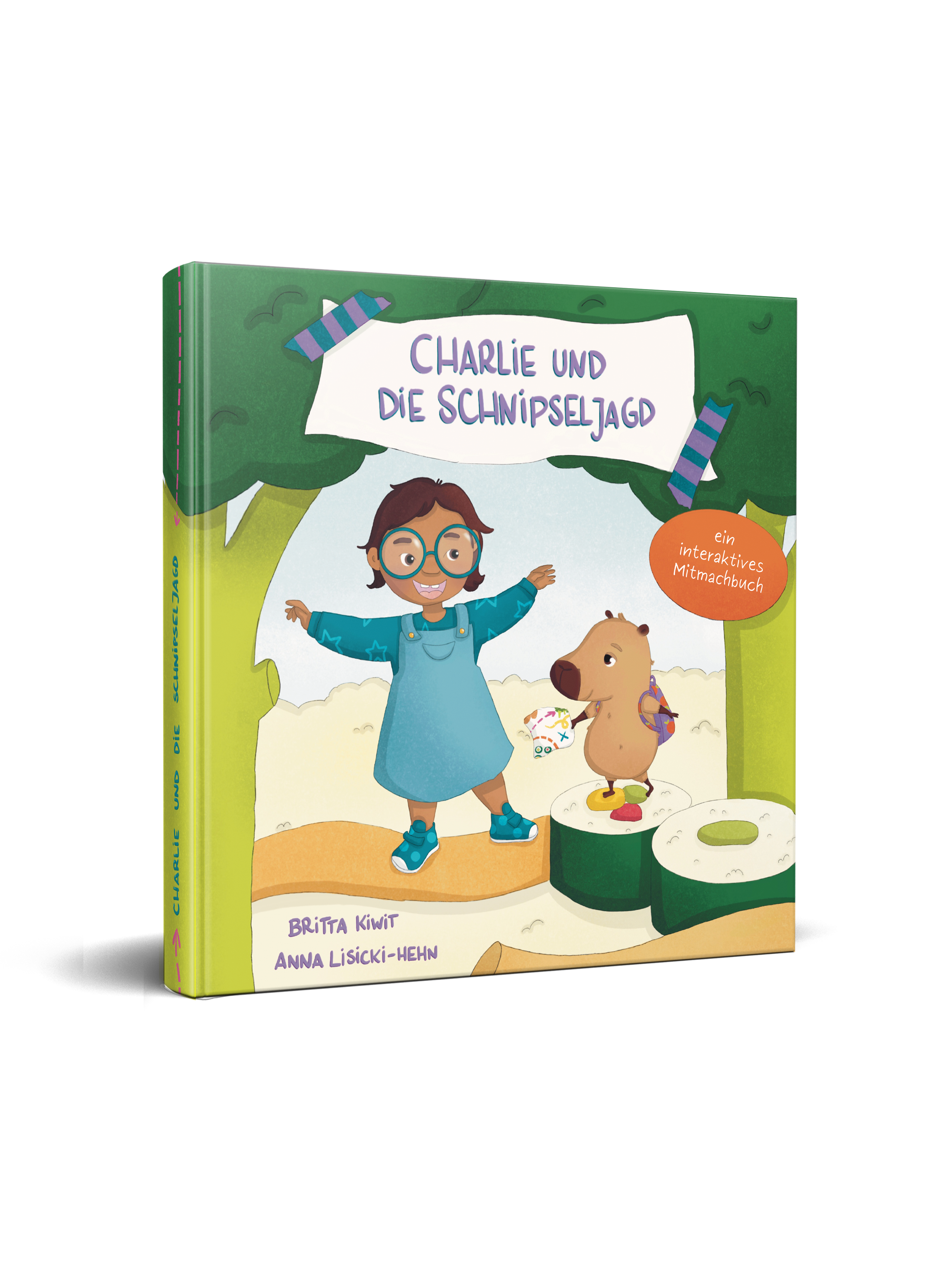 "Charlie und die Schnipseljagd - ein interaktives Mitmachbuch"