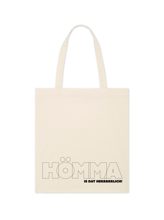 Baumwolltasche "Hömma" Outlines