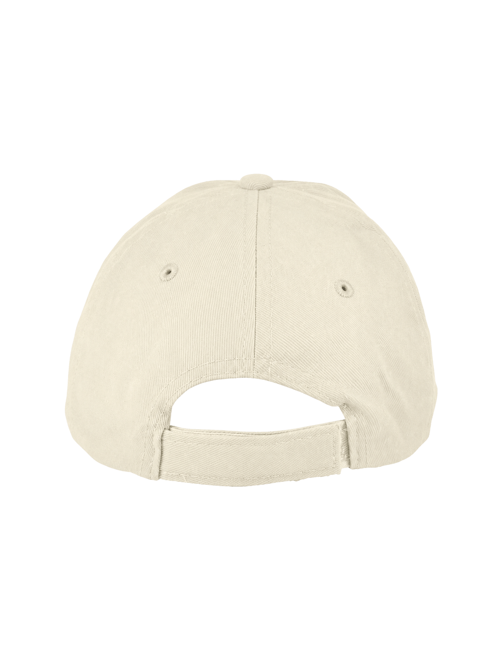 Avalino Cap Kinder nature – Rückseite mit Lino-Stickerei