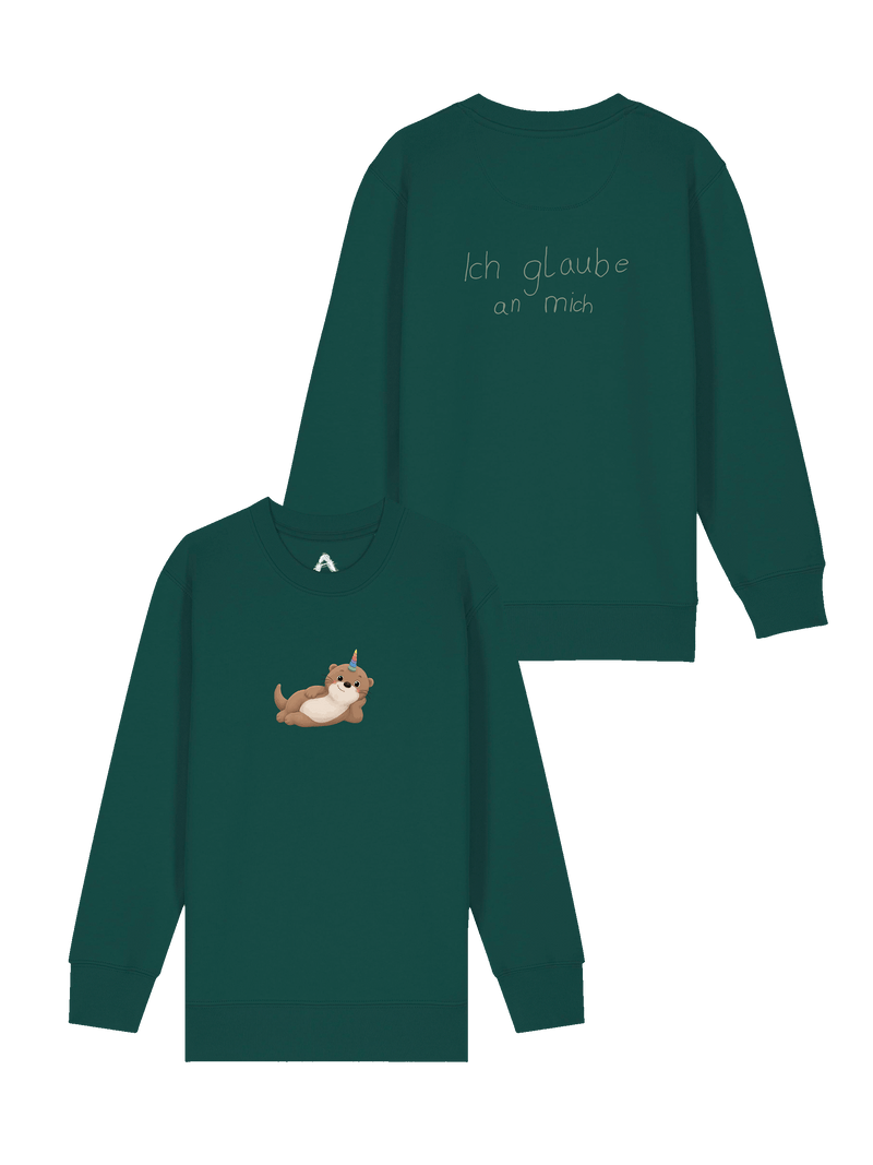 Kinder Sweater "Ich glaube an mich"