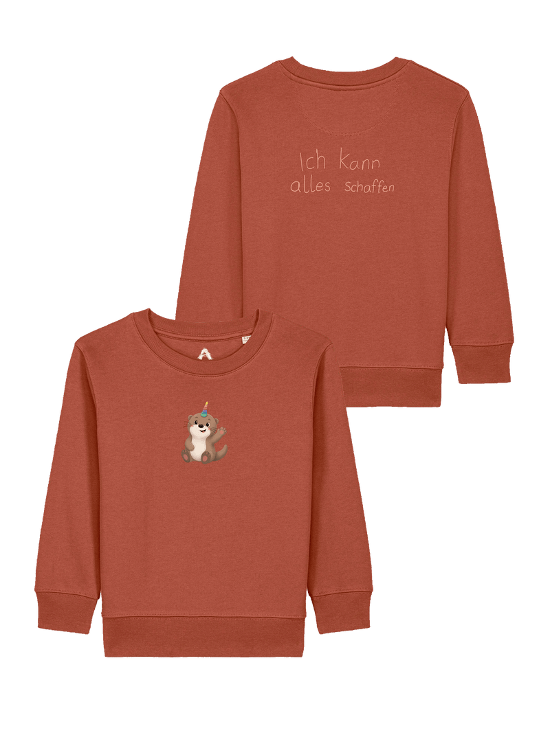 Kinder Sweater "Ich kann alles schaffen"