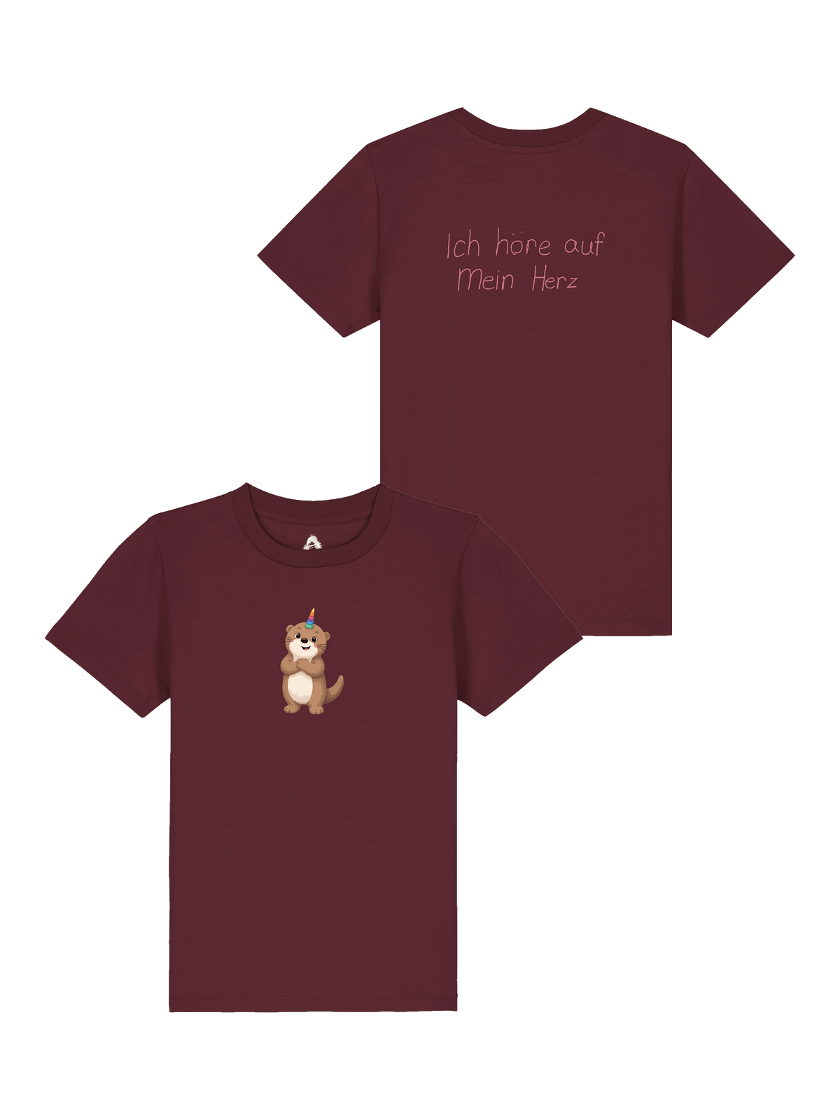Kinder Shirt "Ich höre auf mein Herz"