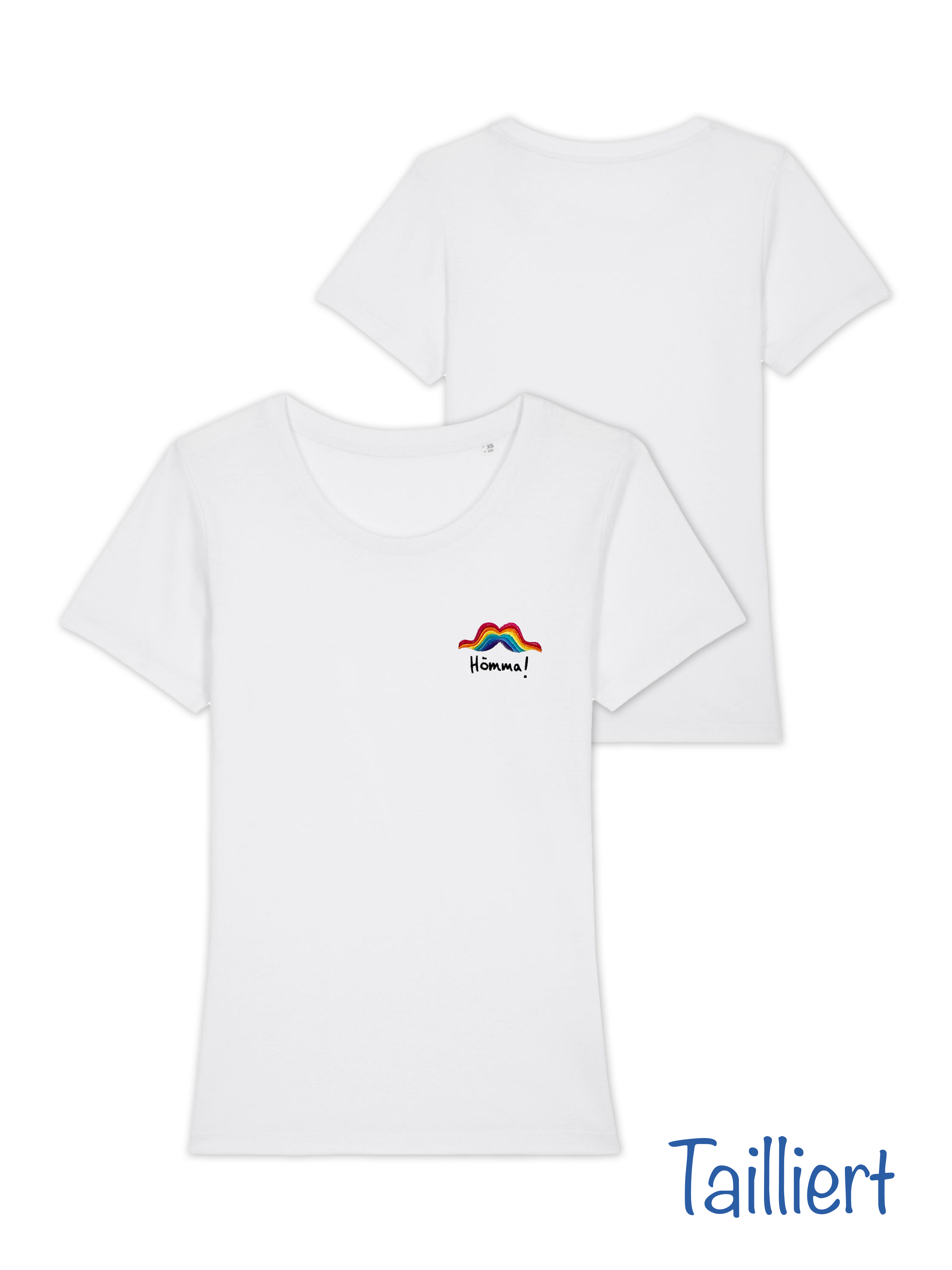 Hömma Shirt tailliert weiß