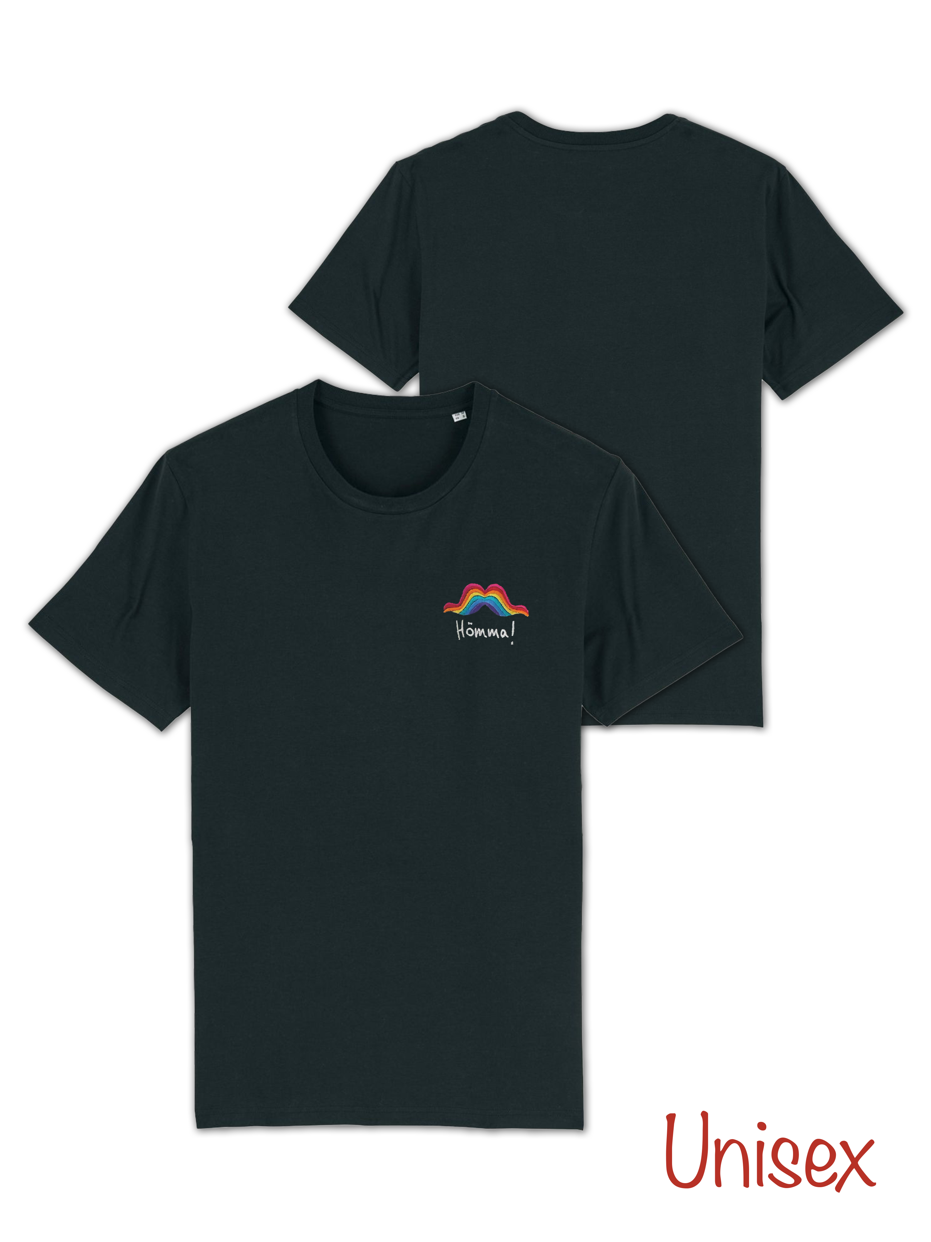 Hömma Shirt unisex schwarz