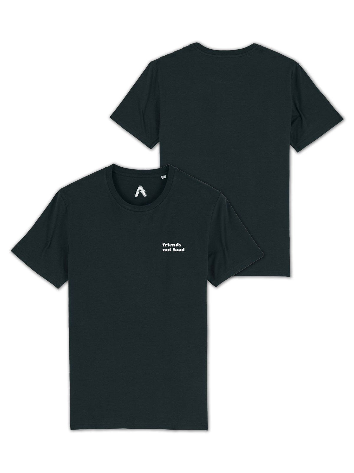 Shirt "friends not food" unisex